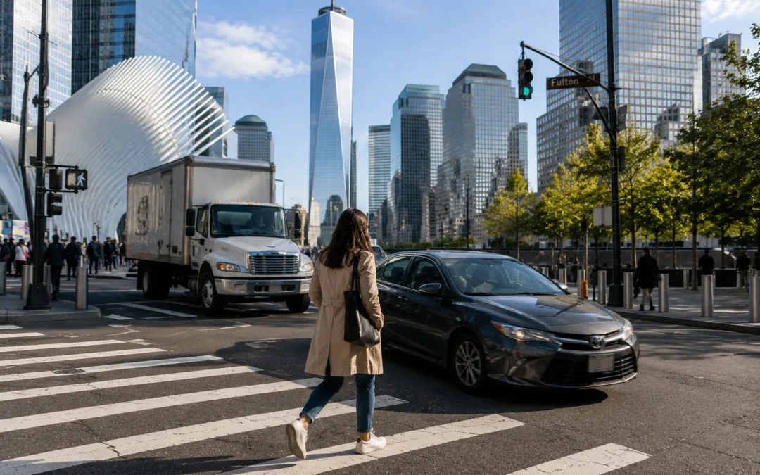 Here’s What to Do if Hit by a Vehicle Near the World Trade Center