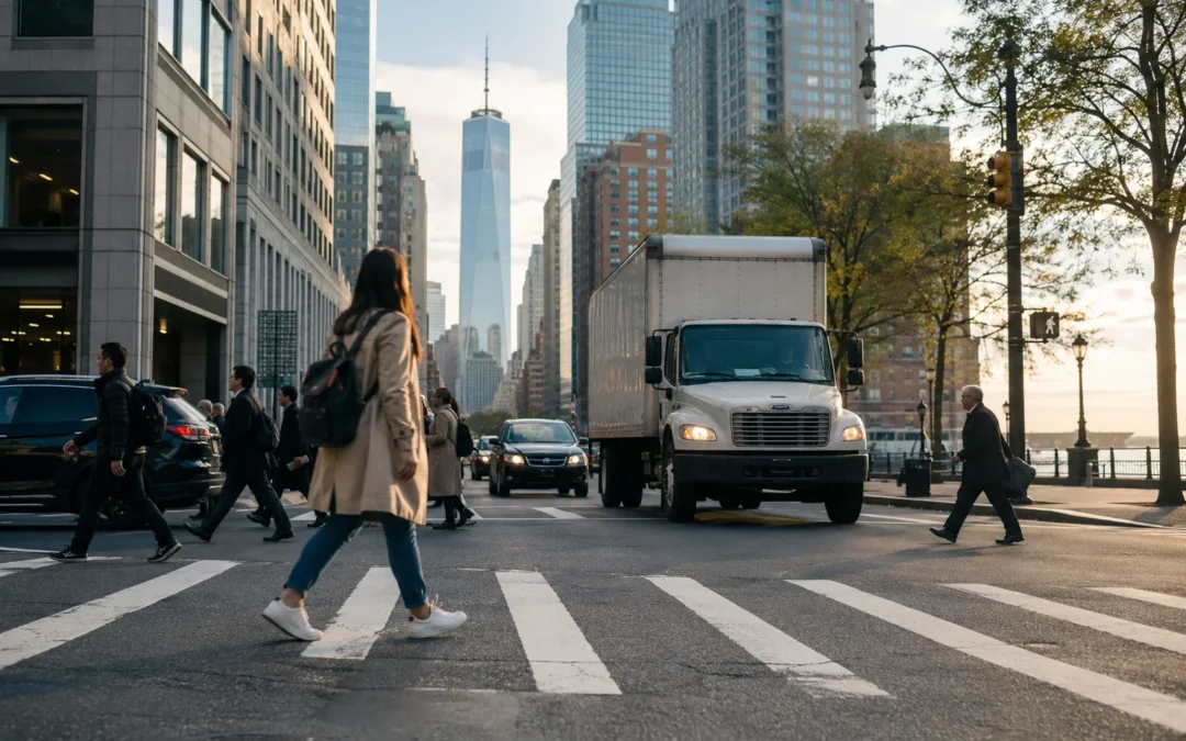 Most Dangerous Intersections in Lower Manhattan for Pedestrians
